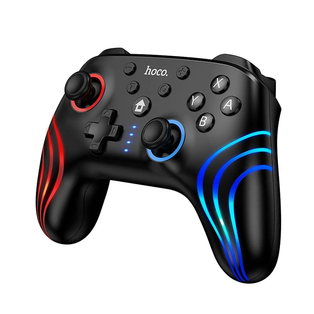 Wireless gamepad Hoco passend für Nintendo Switch 1 / 2 / PC GA2 black