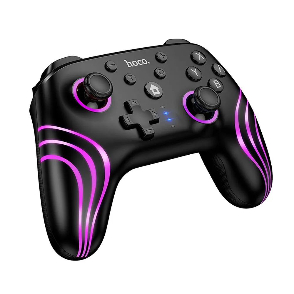 Wireless gamepad Hoco passend für Nintendo Switch 1 / 2 / PC GA2 black