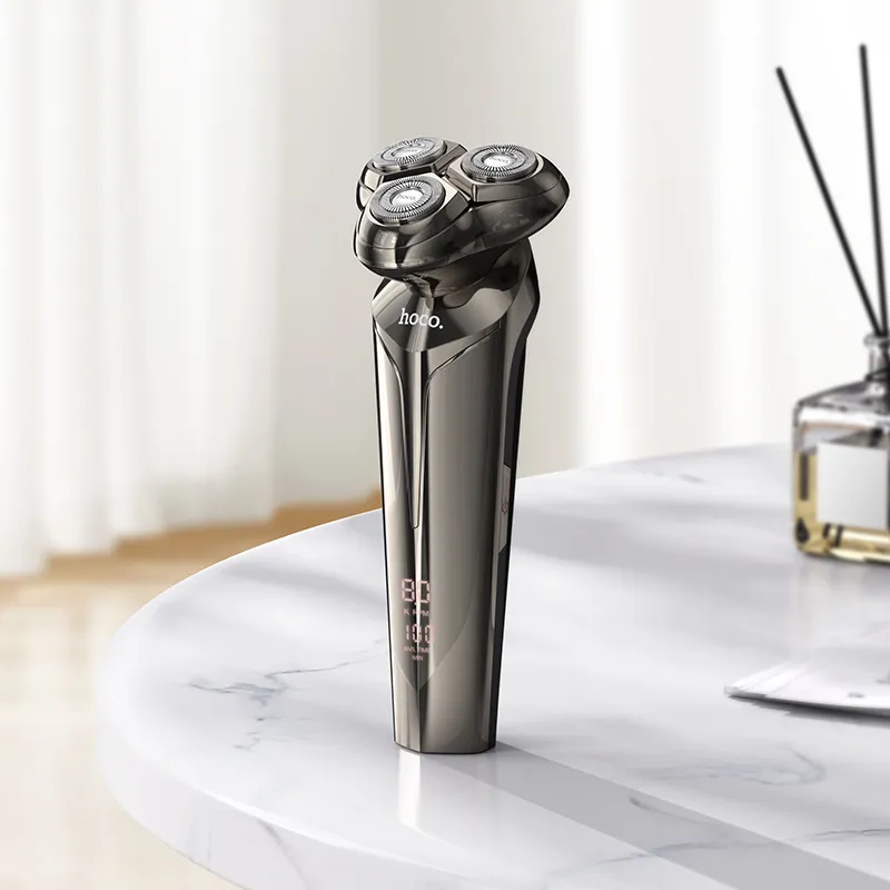 Razor Hoco with triple blades HP39 metal gray