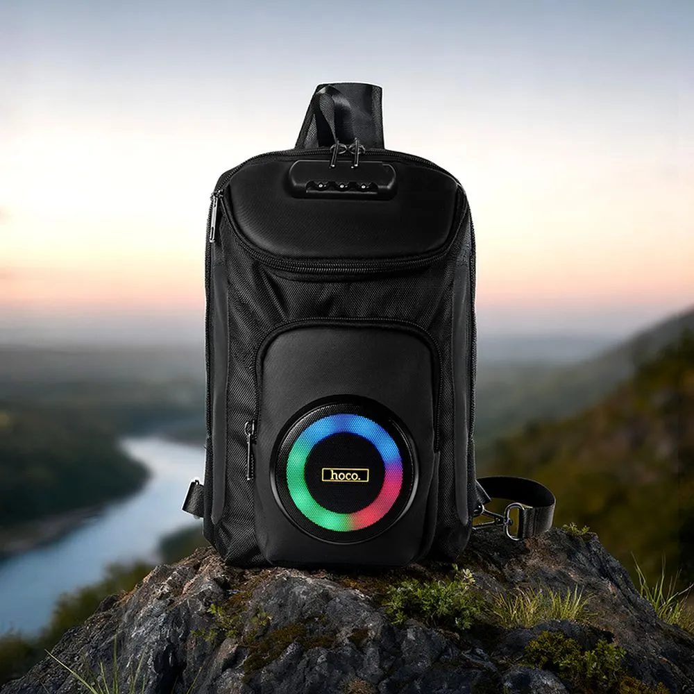 Speaker bluetooth 8W 3h backpack shape 6L Hoco HC42 black