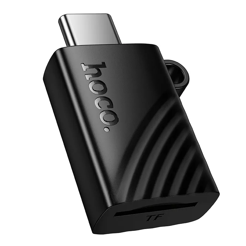 Card reader TF 2.0 USB-C Hoco HB53 black