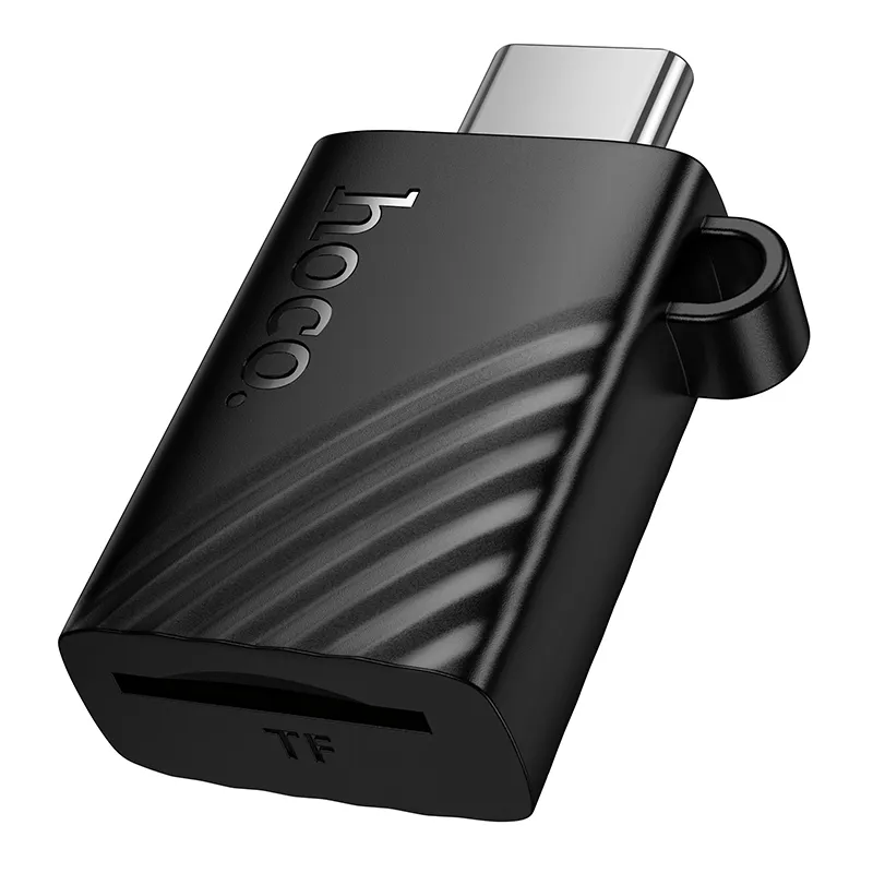 Card reader TF 2.0 USB-C Hoco HB53 black