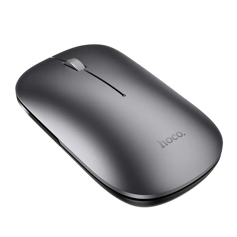 Wireless mouse dual-mode (Bluetooth, 2.4G) 1600 dpi Hoco GM43 grey