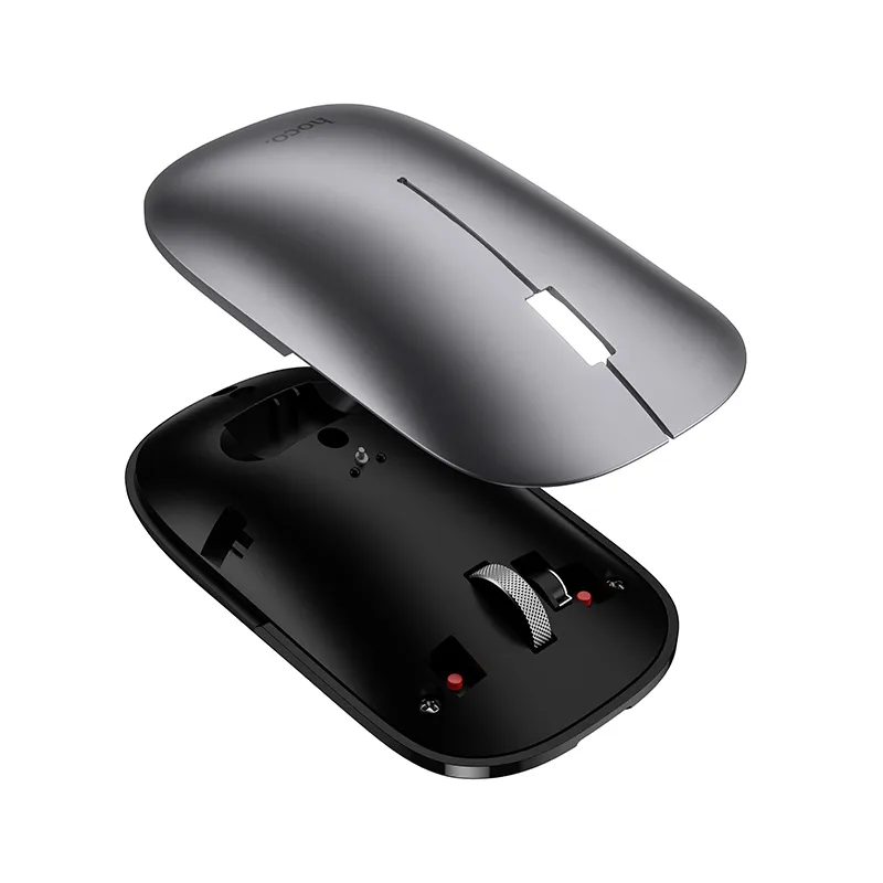 Wireless mouse dual-mode (Bluetooth, 2.4G) 1600 dpi Hoco GM43 grey