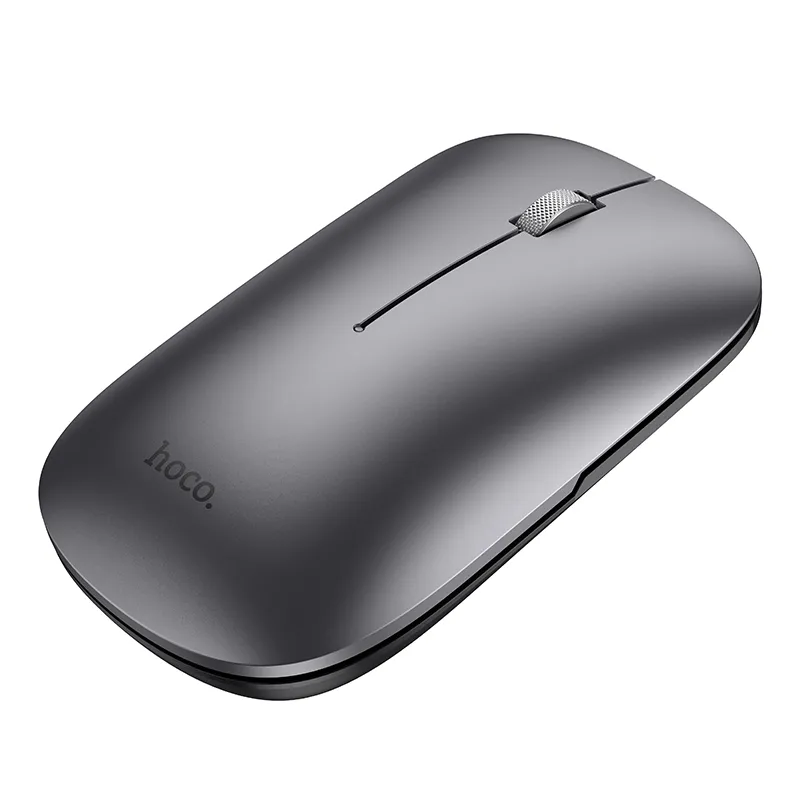 Wireless mouse dual-mode (Bluetooth, 2.4G) 1600 dpi Hoco GM43 grey
