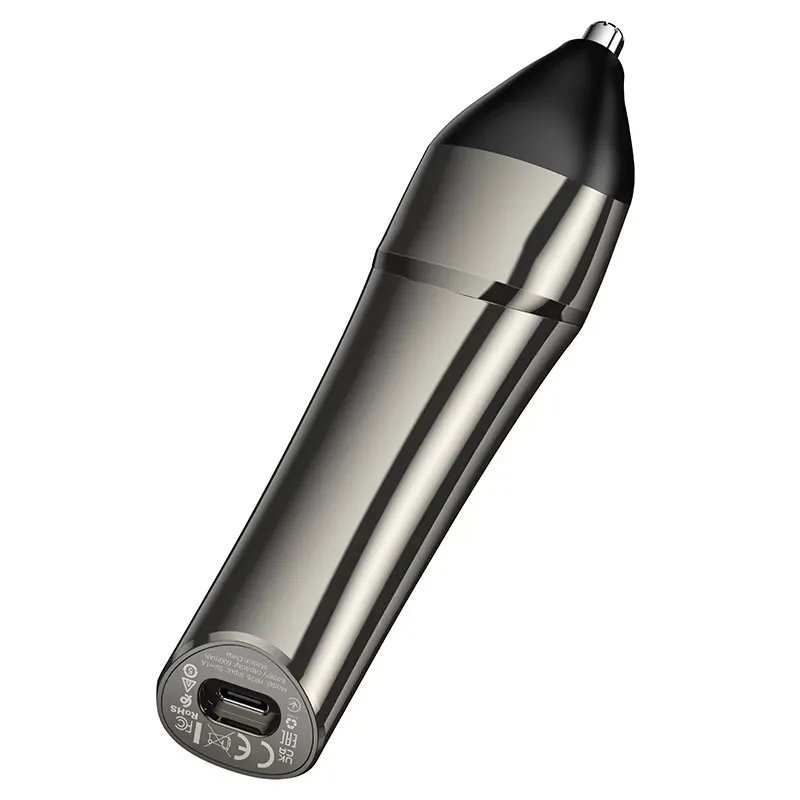 Hair clipper set Hoco HP26 metal gray