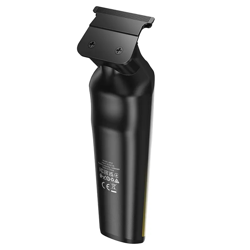 Hair clipper with digital display Hoco HP27 gold