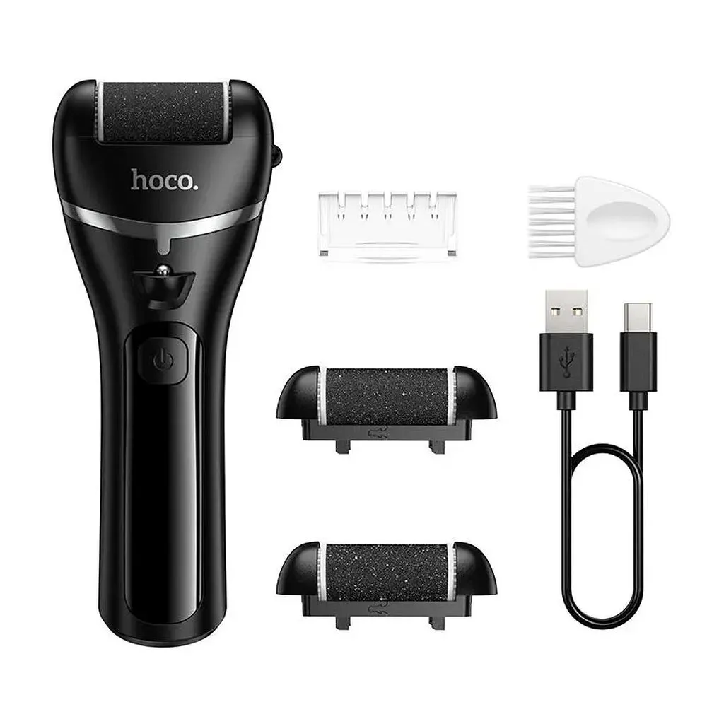 Electric foot file Hoco HP90 black