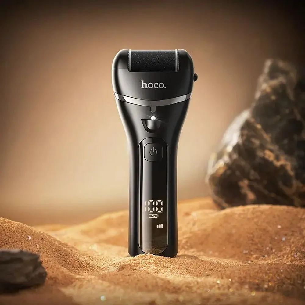 Electric foot file Hoco HP90 black