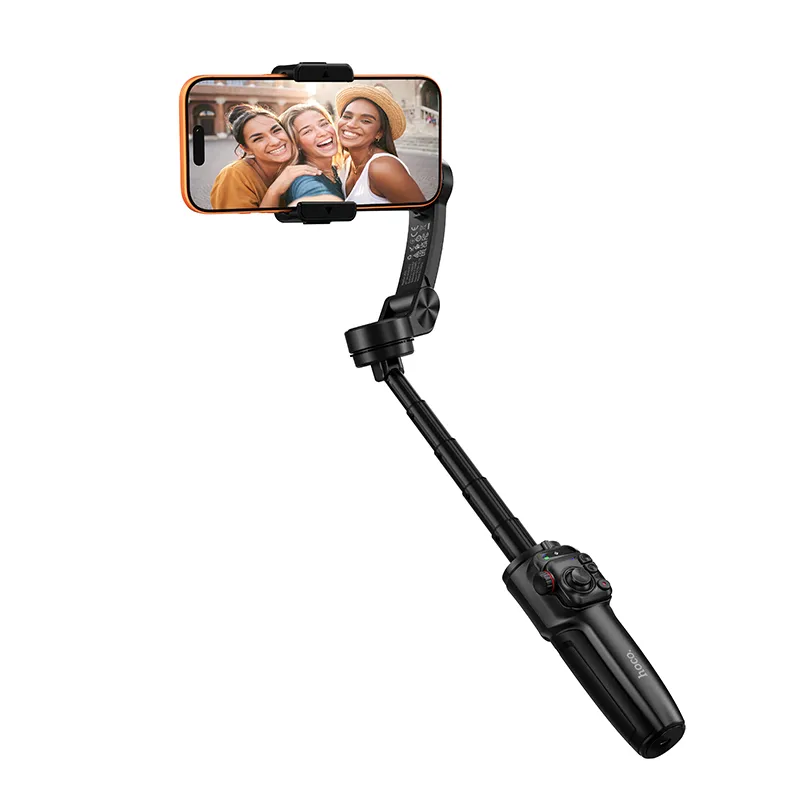 Gimbal with 3-axis stabilization and remote control Hoco K91 black