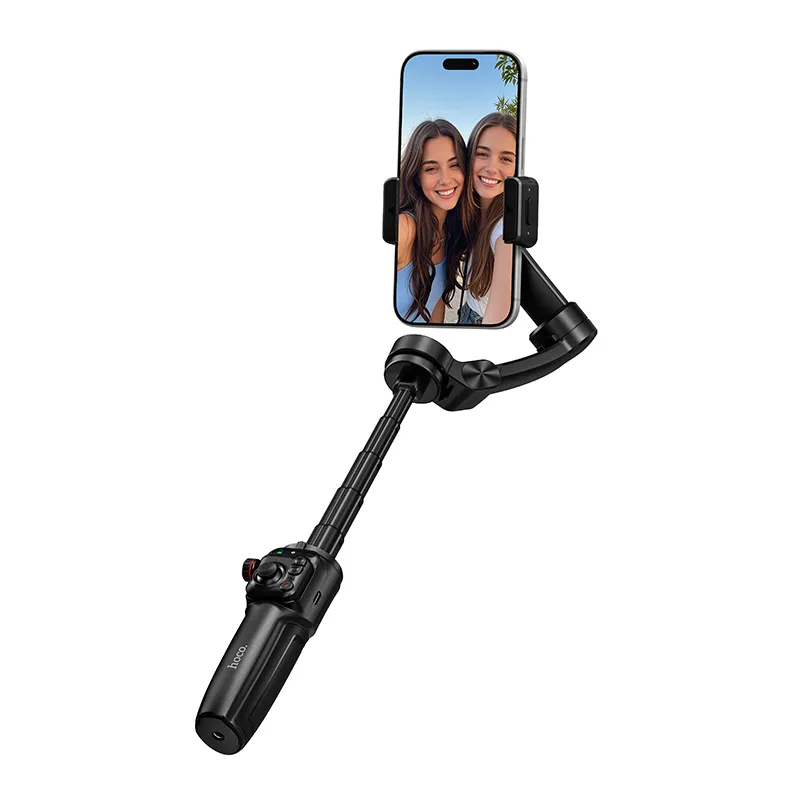 Gimbal with 3-axis stabilization and remote control Hoco K91 black