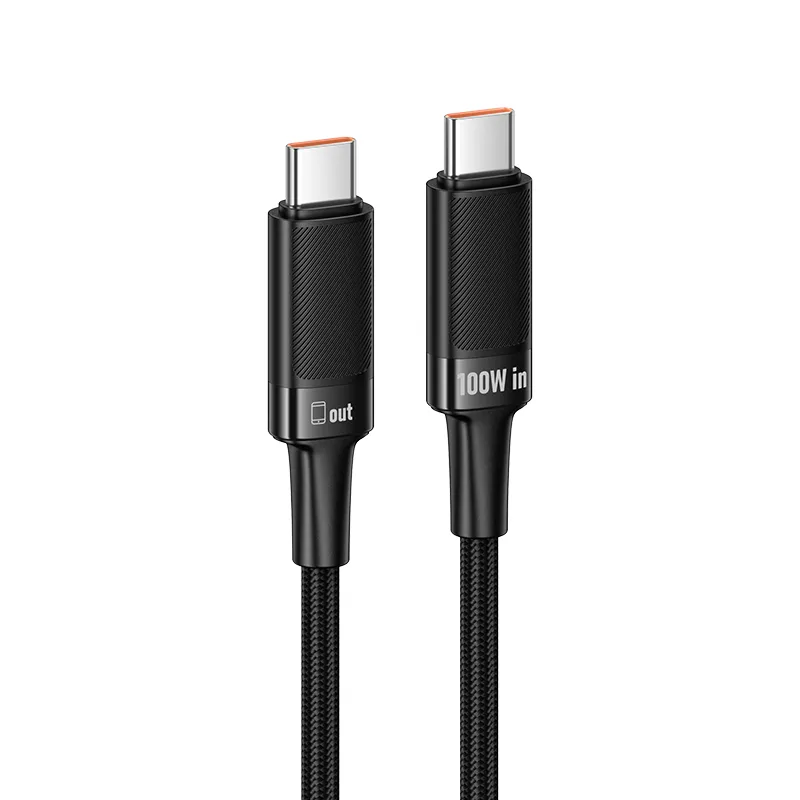 Cable USB C to USB C Hoco PD 5A 100W 1,2 m U153 Extreme black