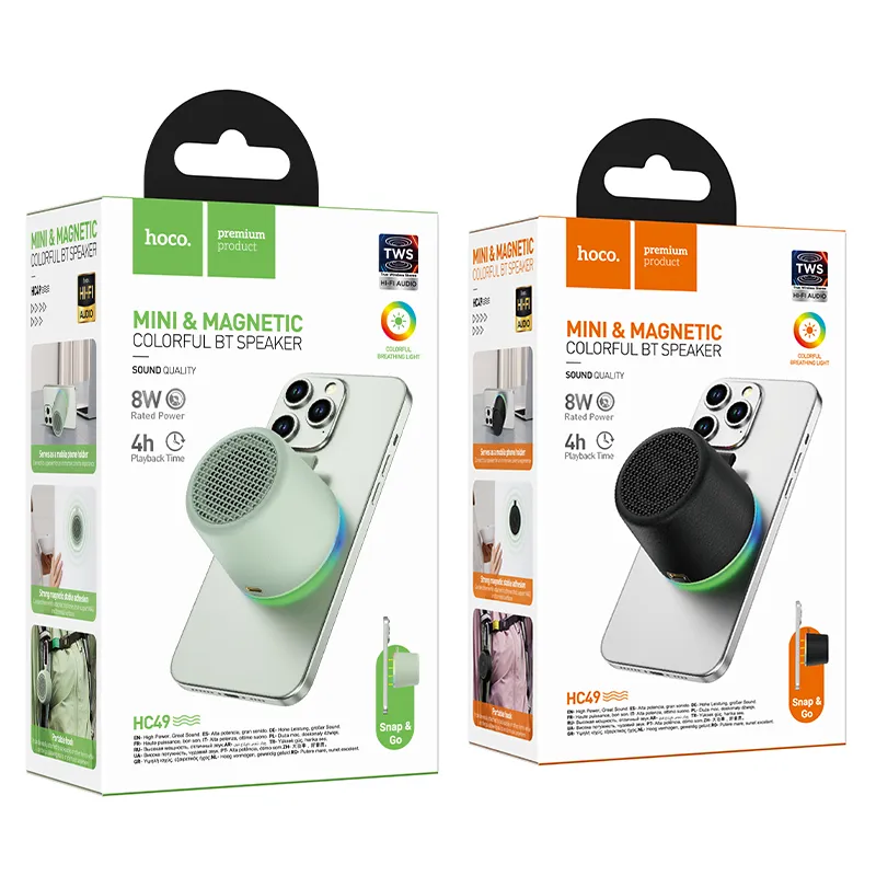 Wireless speaker 8W 4h Hoco HC49 green