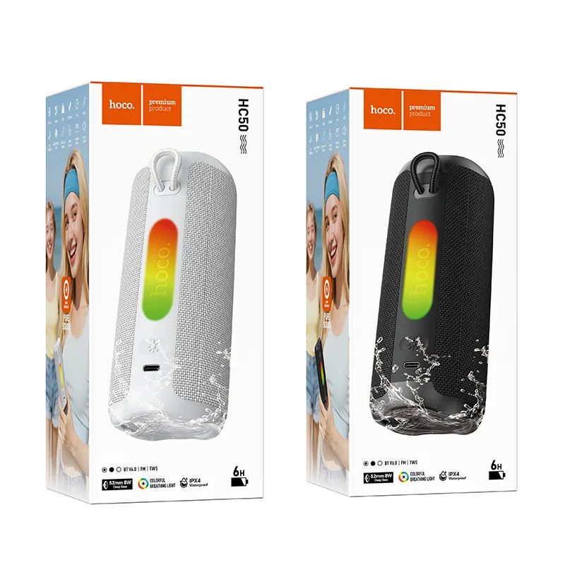 Wireless speaker 8W 4h Hoco HC50 white