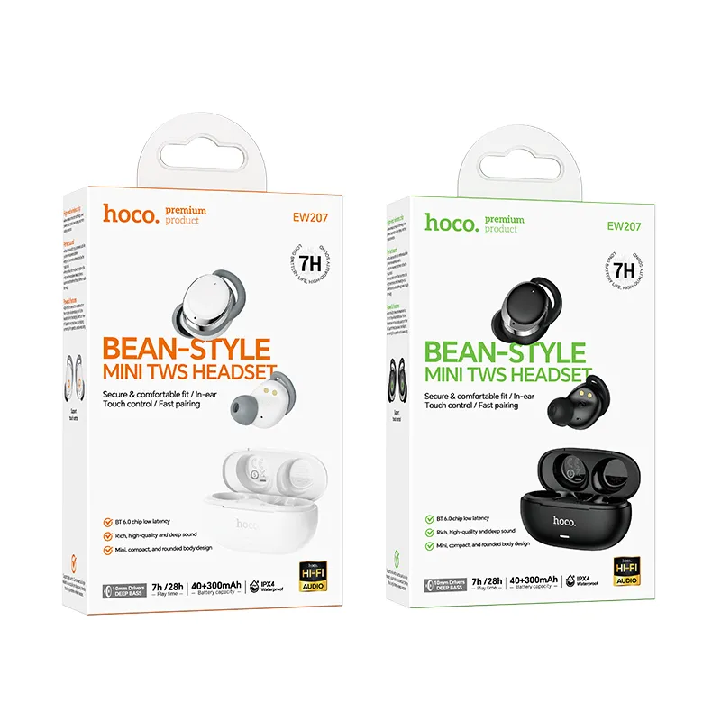 Wireless earphones Hoco EW207 white