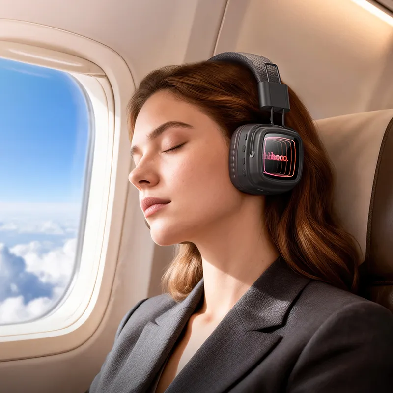 Wireless headphones Hoco W72 black