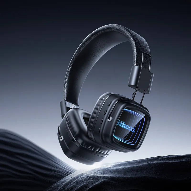 Wireless headphones Hoco W72 black