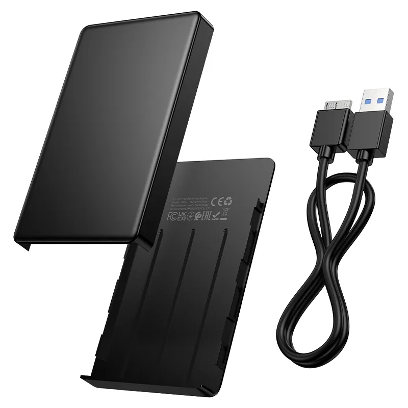 Hard drive enclosure HDD 2,5" SATA USB 3.0 to Micro B Hoco HB55 black
