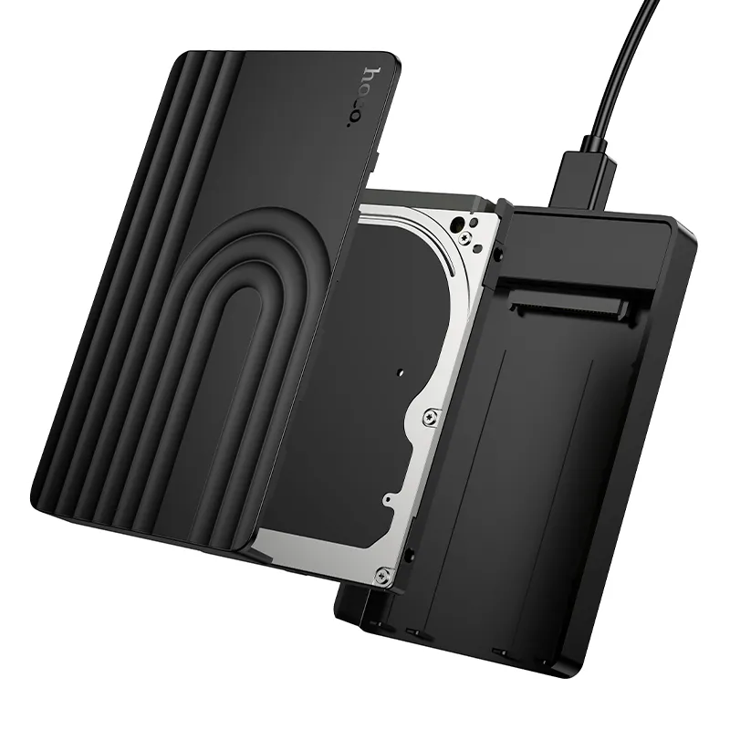 Hard drive enclosure HDD 2,5" SATA USB 3.0 to Micro B Hoco HB55 black