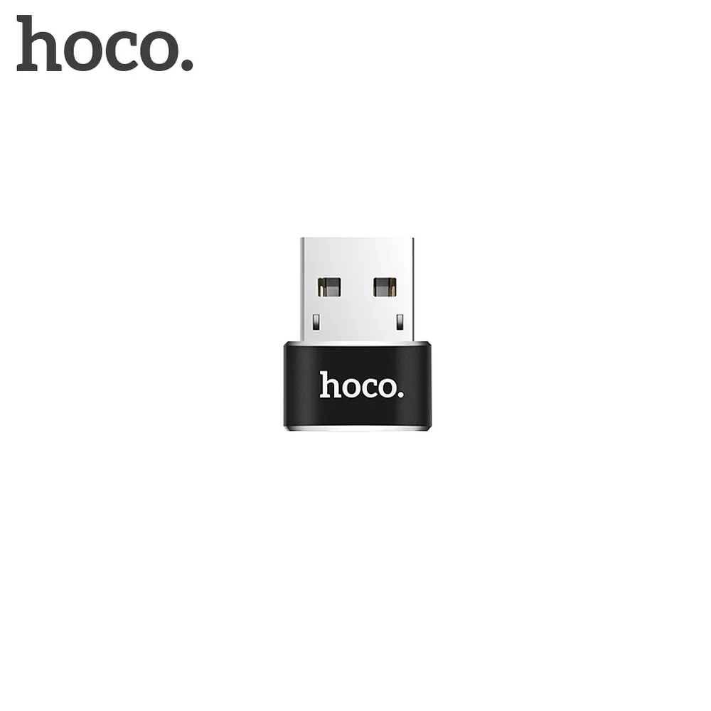 HOCO adapter OTG USB to Typ C UA6 schwarz