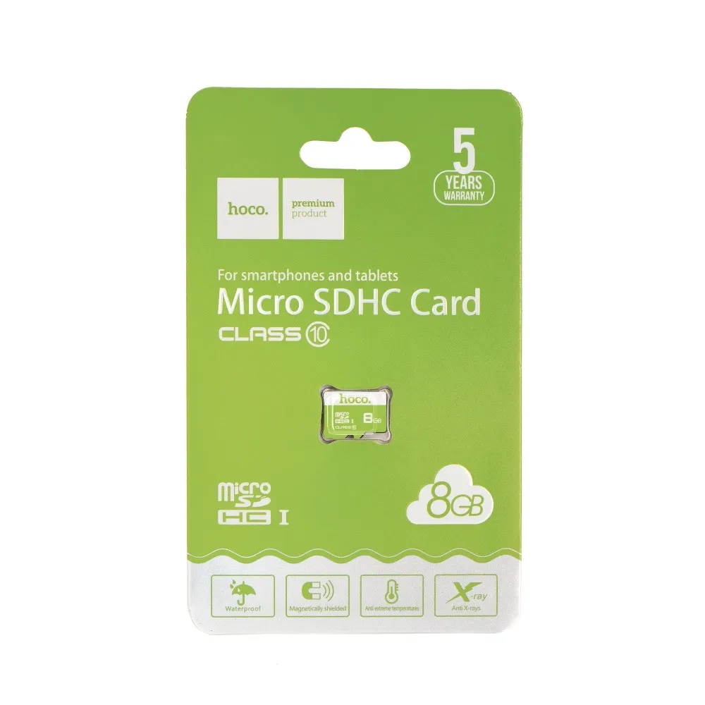 SPEICHERKARTE HOCO microSD TF High Speed Memory 8GB Class 10