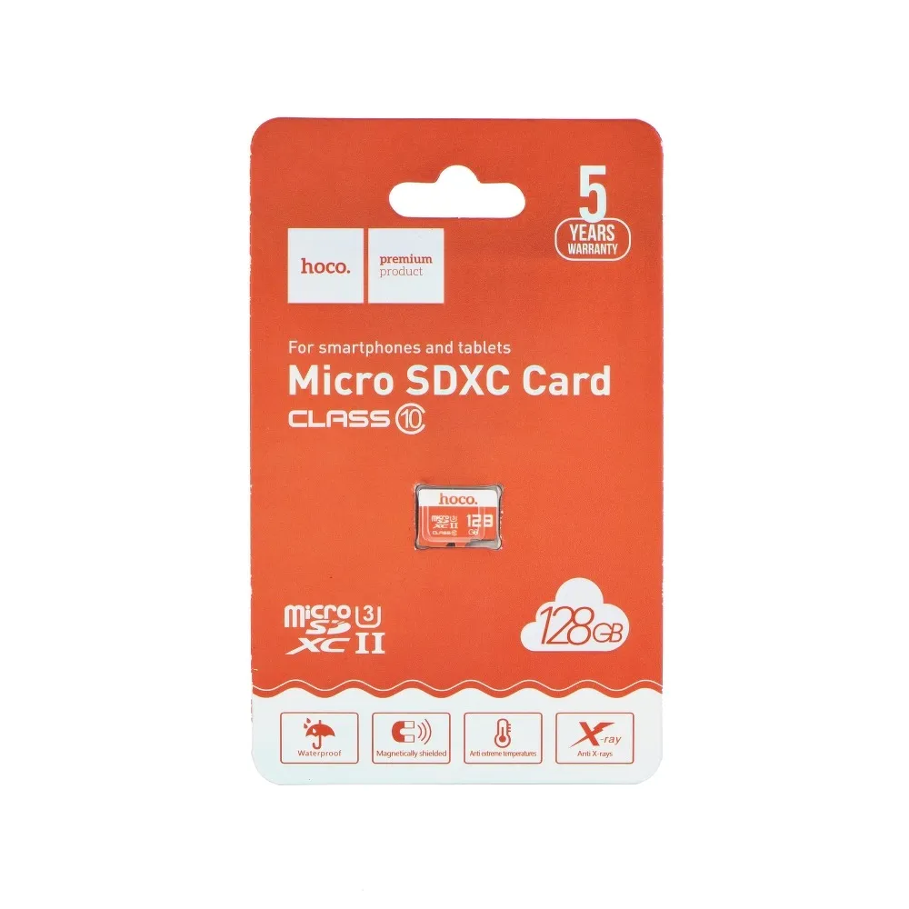 SPEICHERKARTE HOCO microSD TF High Speed Memory 128GB Class 10