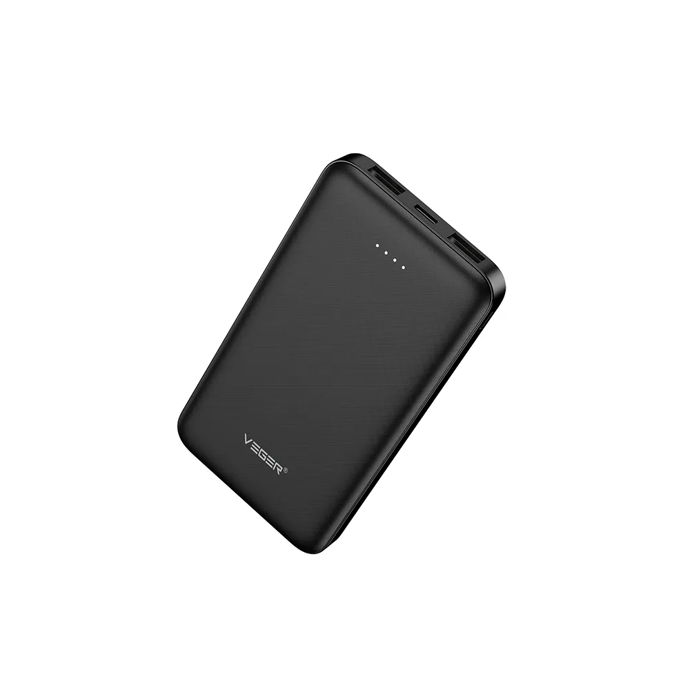 Power Bank VEGER A10 - 10 000mAh schwarz (W1065)
