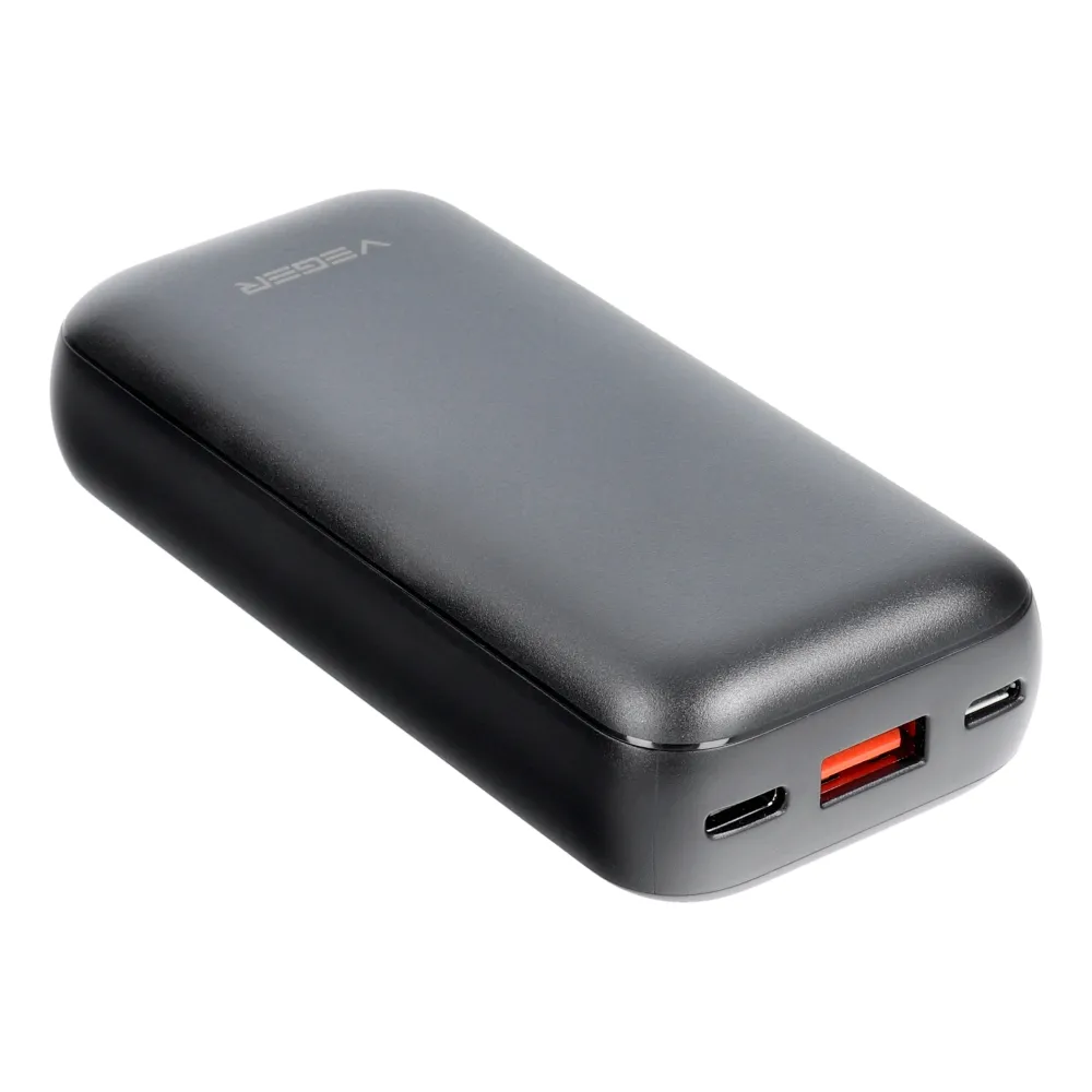 VEGER Powerbank 10 000 mAh PD QC3.0 3A 20W S10 (W1135) schwarz