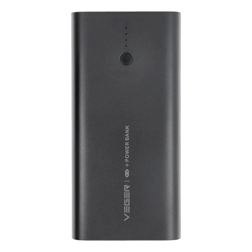 VEGER Powerbank 10 000 mAh PD QC3.0 20W ACE100 (W1146) schwarz