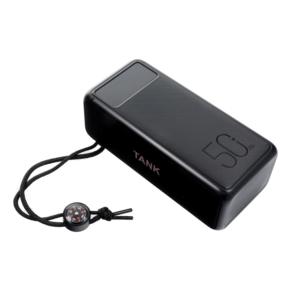 VEGER powerbank 56 000 mAh PD QC3.0 5A 130W Tank Boost (W5001C) schwarz