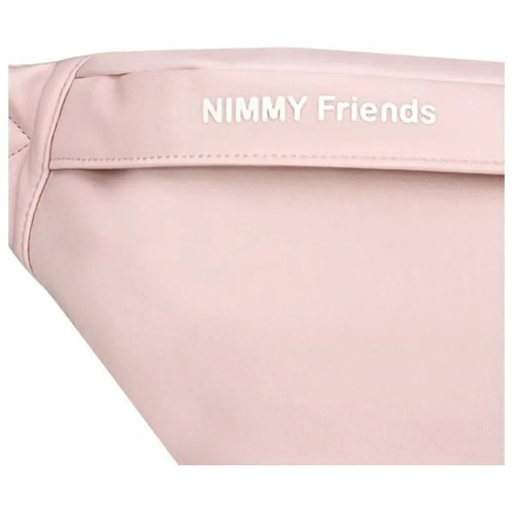 Shoulder waist bag Nimmy Glasses Cool Cat pink