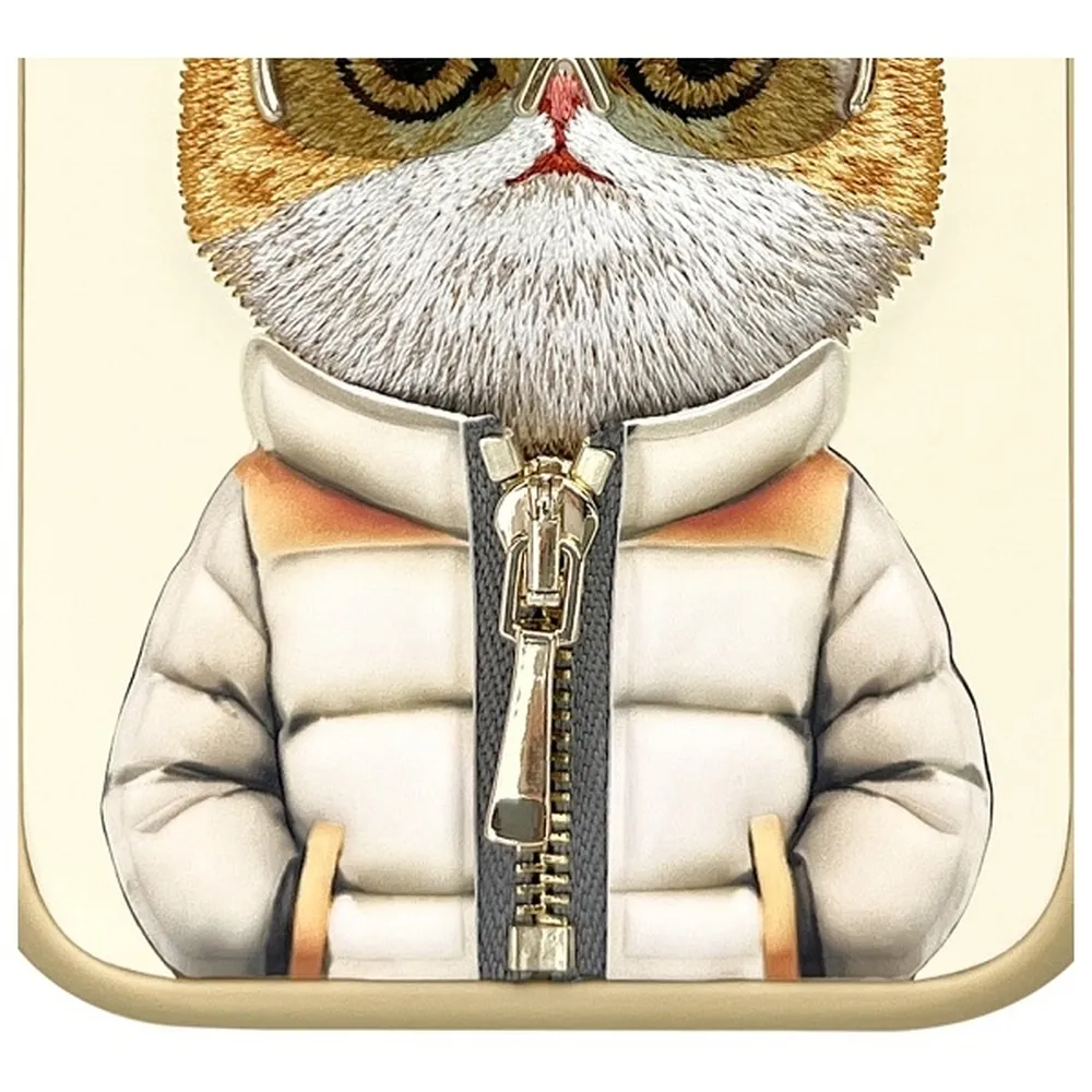 NIMMY case COOL&CUTE 2.0 Cat passend für IPHONE 15 Pro Max khaki