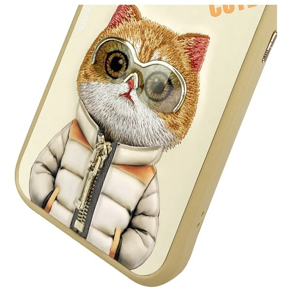NIMMY case COOL&CUTE 2.0 Cat passend für IPHONE 15 Pro Max khaki