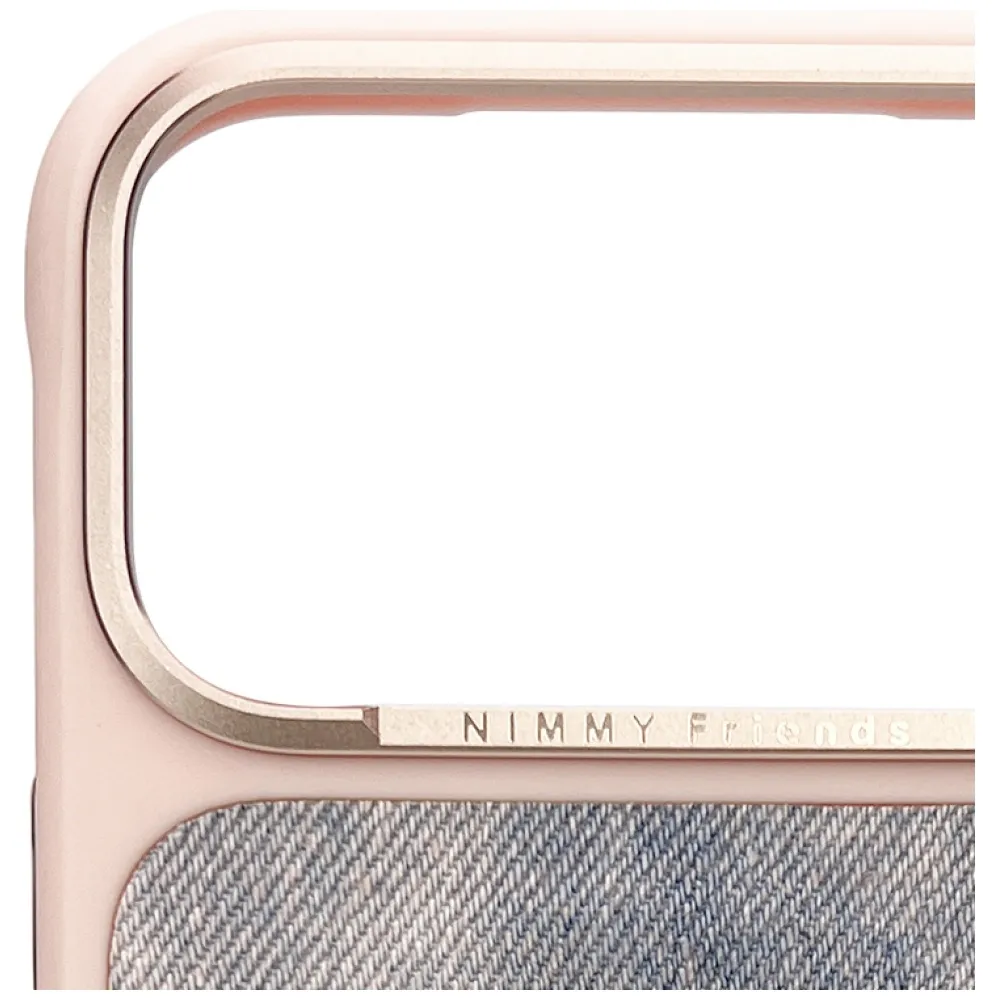 NIMMY case GENTLE PETS SERIES DOG kompatibel mit MagSafe passend für IPHONE 17 Pro pink