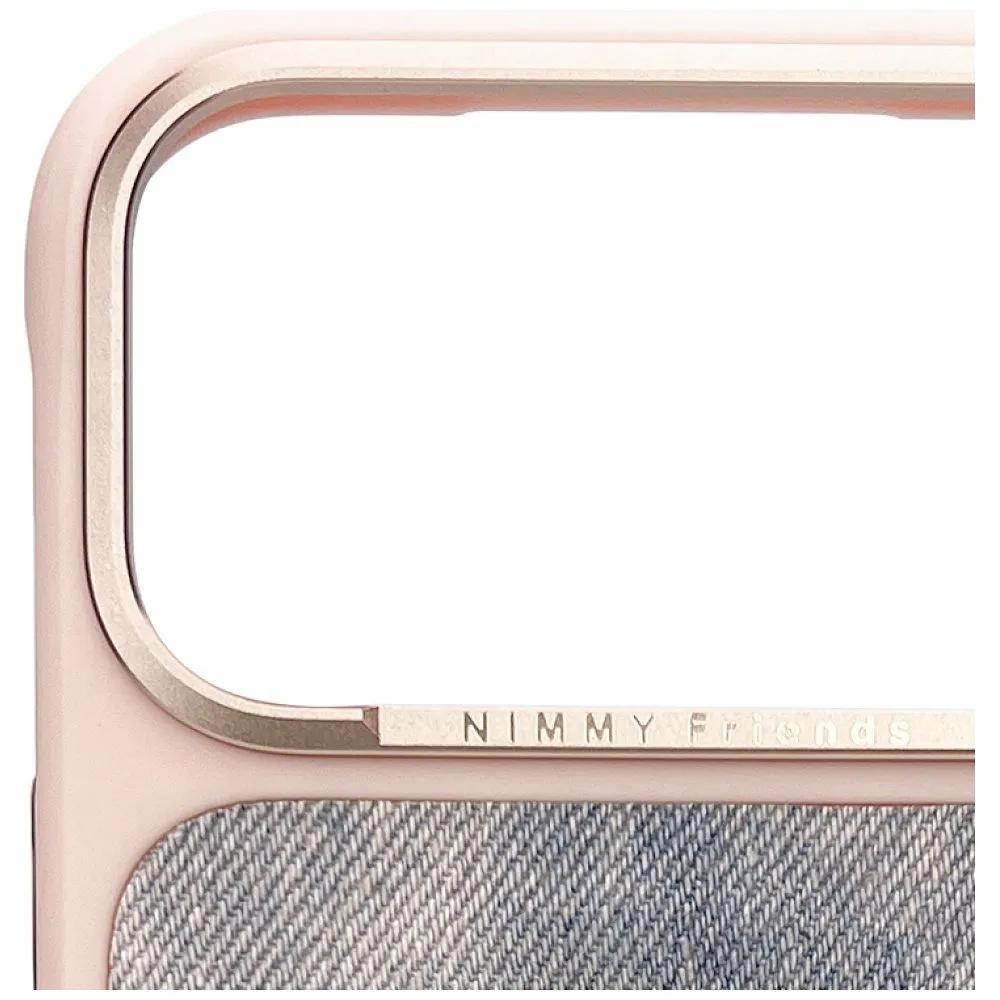 NIMMY case GENTLE PETS SERIES DOG kompatibel mit MagSafe passend für IPHONE 17 PRO MAX pink