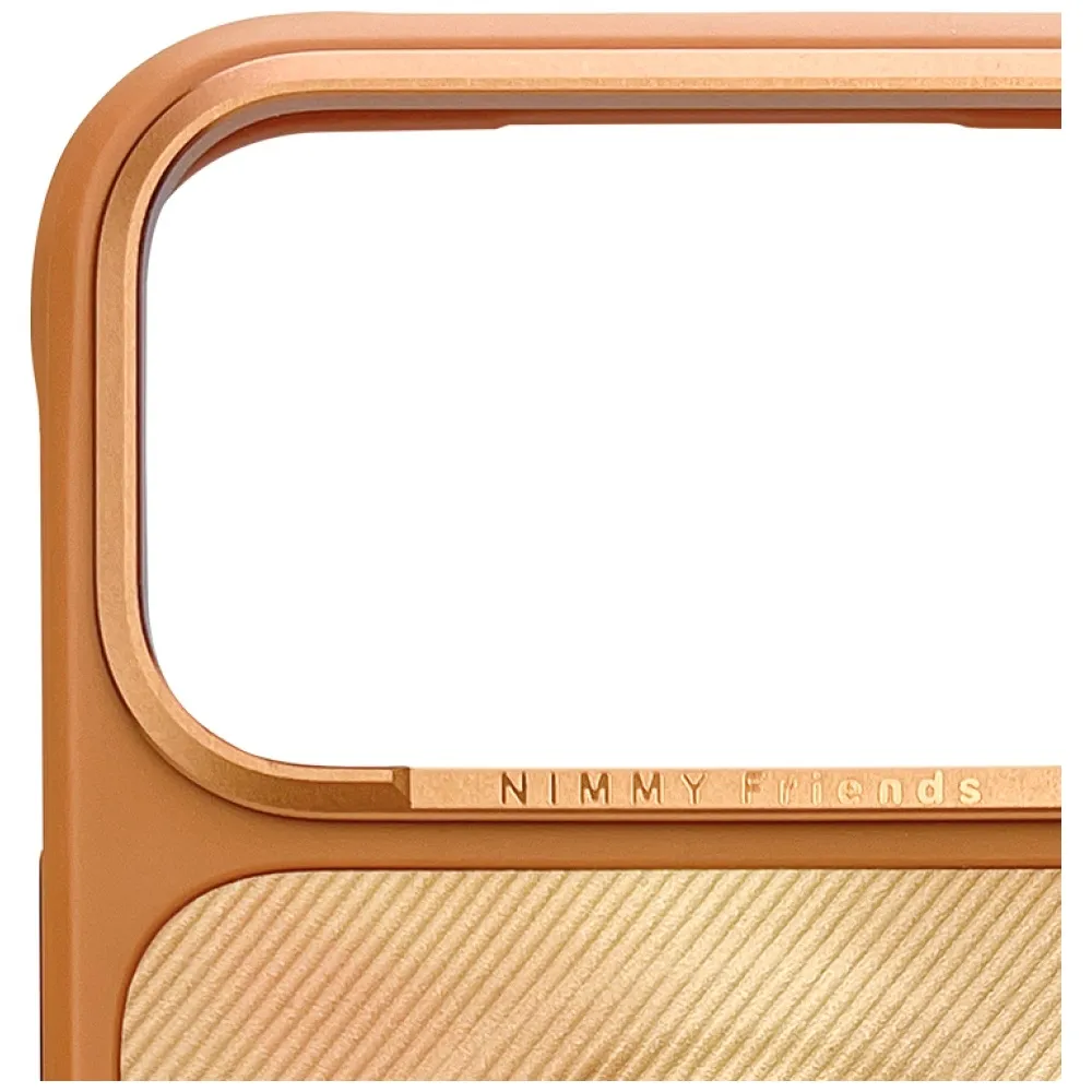 NIMMY case GENTLE PETS SERIES DOG kompatibel mit MagSafe passend für IPHONE 17 Pro orange