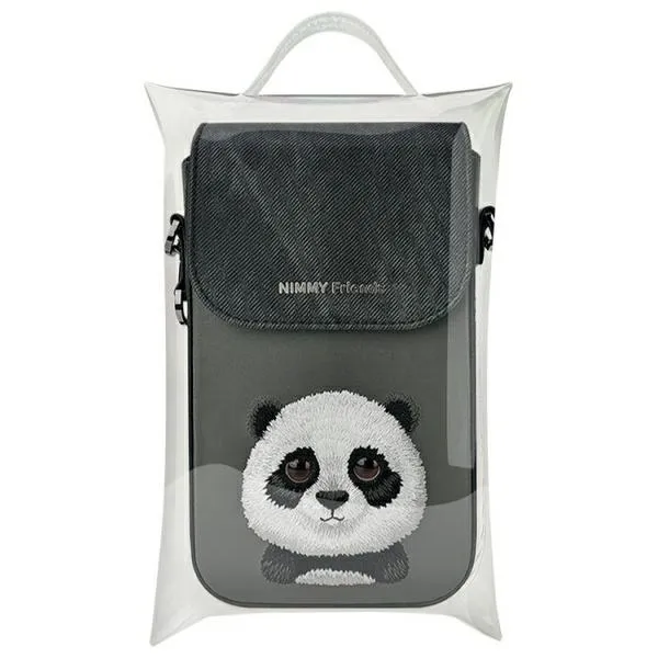 Phone case Nimmy Big Eyed Pet 2.0 panda black
