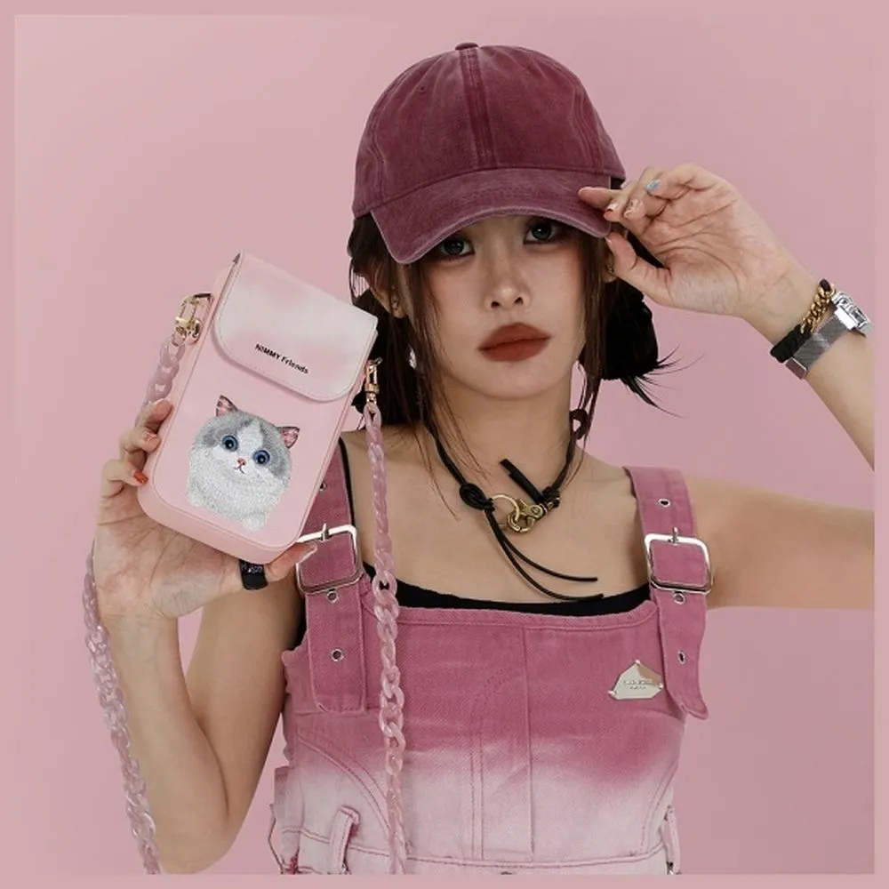 Phone case Nimmy Big Eyed Pet 2.0 cat pink
