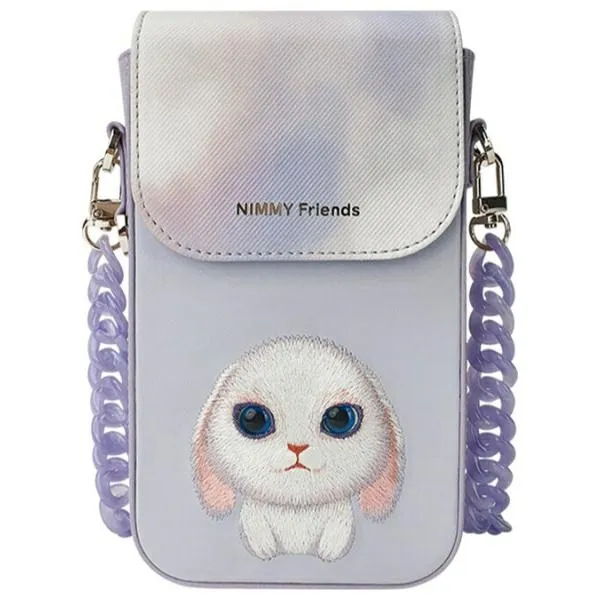 Phone case Nimmy Big Eyed Pet 2.0 rabbit violet