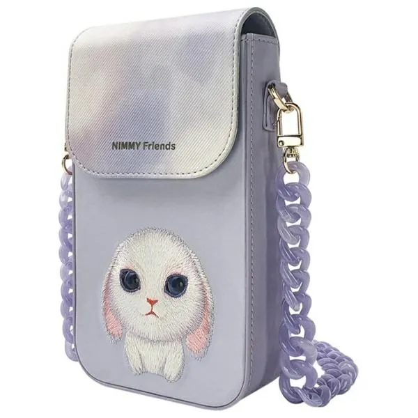 Phone case Nimmy Big Eyed Pet 2.0 rabbit violet
