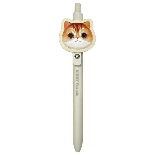 NIMMY set 2in1 notebook + pen BIG EYED PET 2.0 Cat khaki
