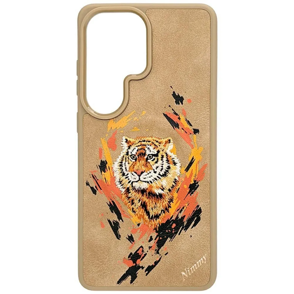NIMMY case TIGER kompatibel mit MagSafe passend für SAMSUNG S26 Ultra light brown