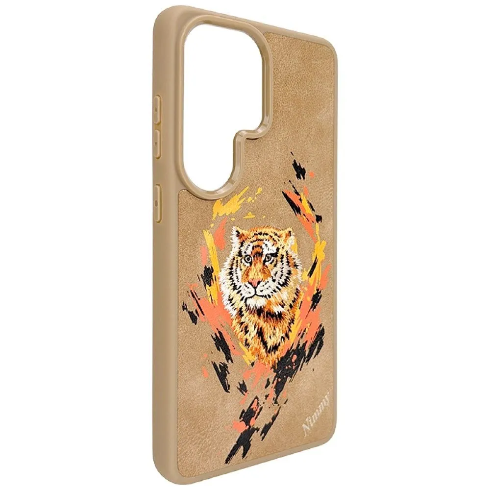NIMMY case TIGER kompatibel mit MagSafe passend für SAMSUNG S26 Ultra light brown