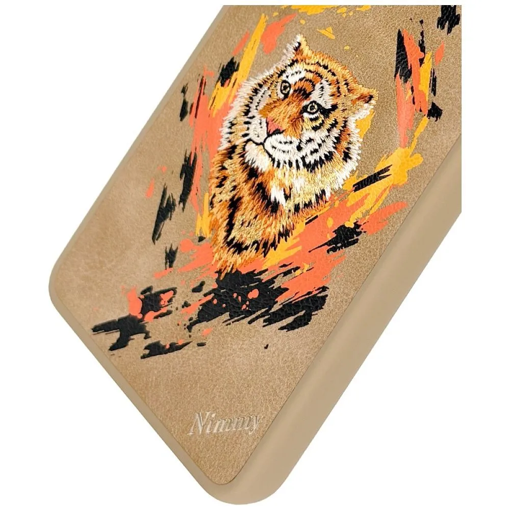 NIMMY case TIGER kompatibel mit MagSafe passend für SAMSUNG S26 Ultra light brown