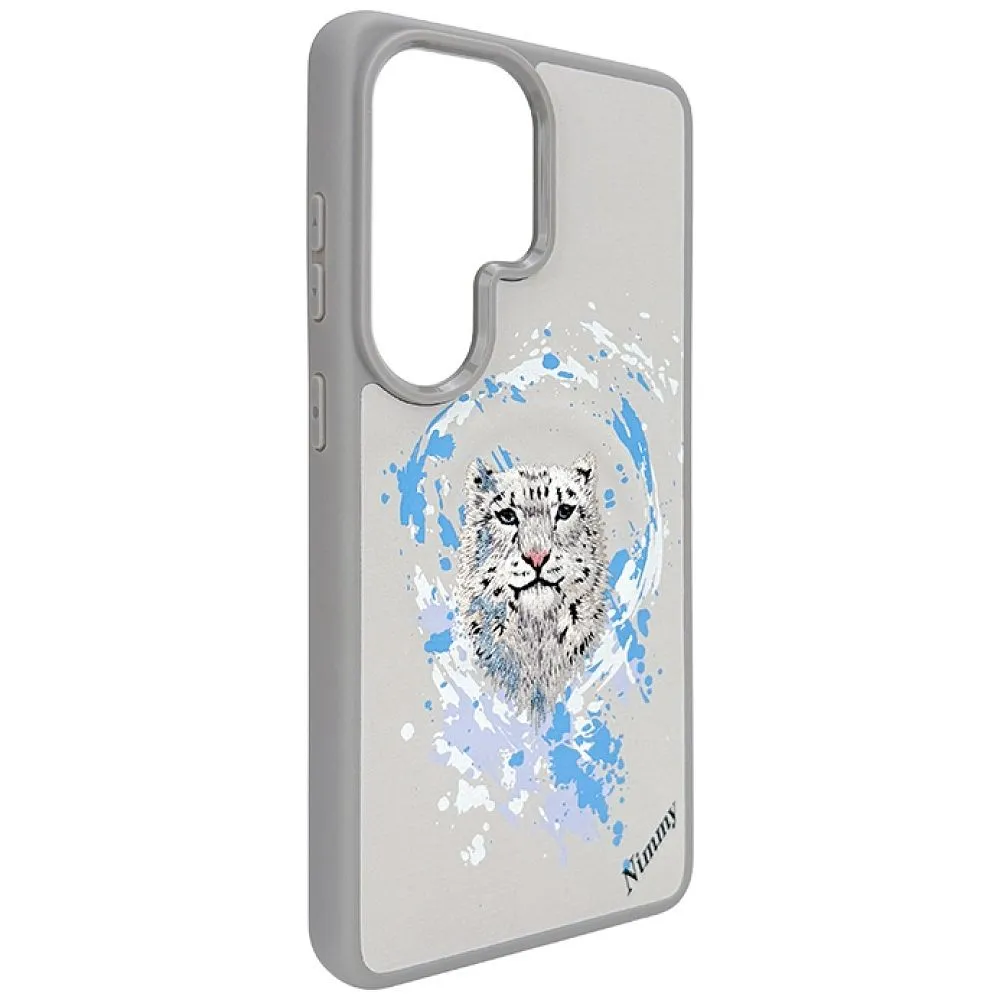 NIMMY case PANTERA kompatibel mit MagSafe passend für SAMSUNG S26 Ultra light gray