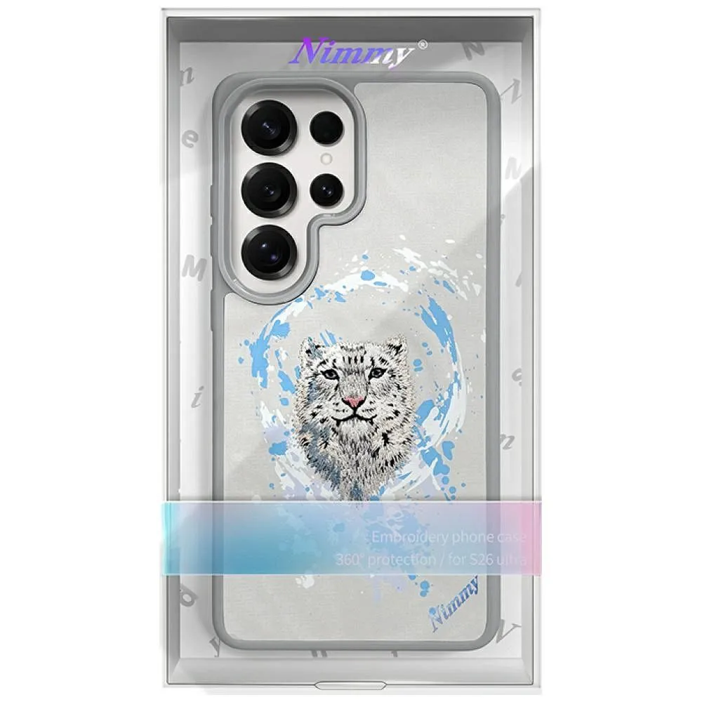 NIMMY case PANTERA kompatibel mit MagSafe passend für SAMSUNG S26 Ultra light gray