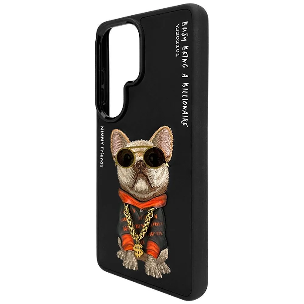 NIMMY case GLASSES COOL DOG passend für SAMSUNG S26 Ultra black