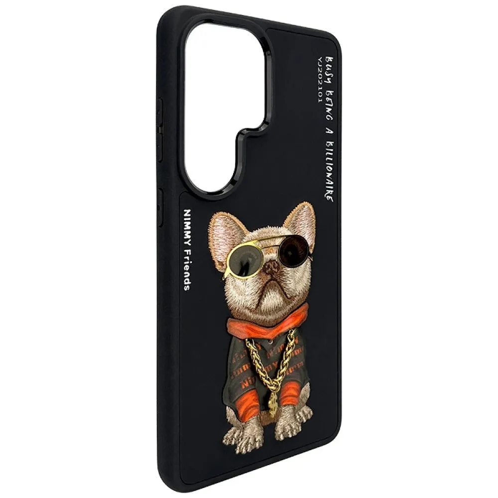 NIMMY case GLASSES COOL DOG passend für SAMSUNG S26 Ultra black