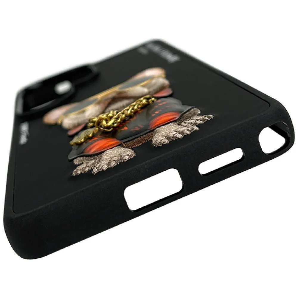 NIMMY case GLASSES COOL DOG passend für SAMSUNG S26 Ultra black