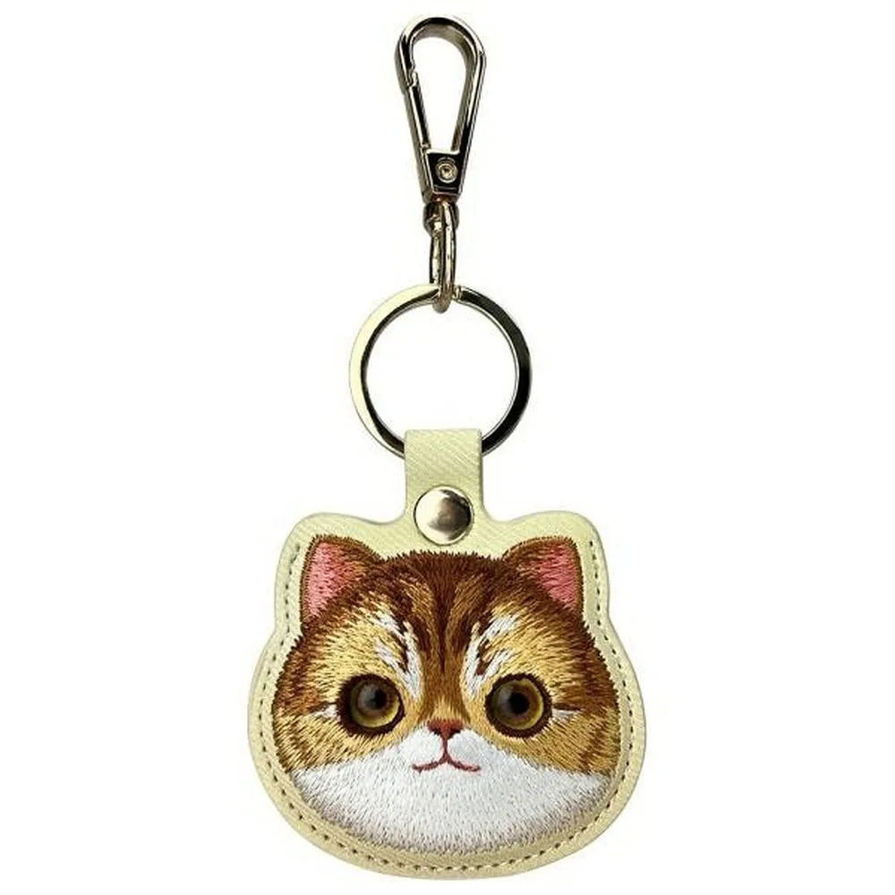 Phone case wallet handbag 3-in-1 Set Nimmy Big Eyed Pet 2.0 cat khaki